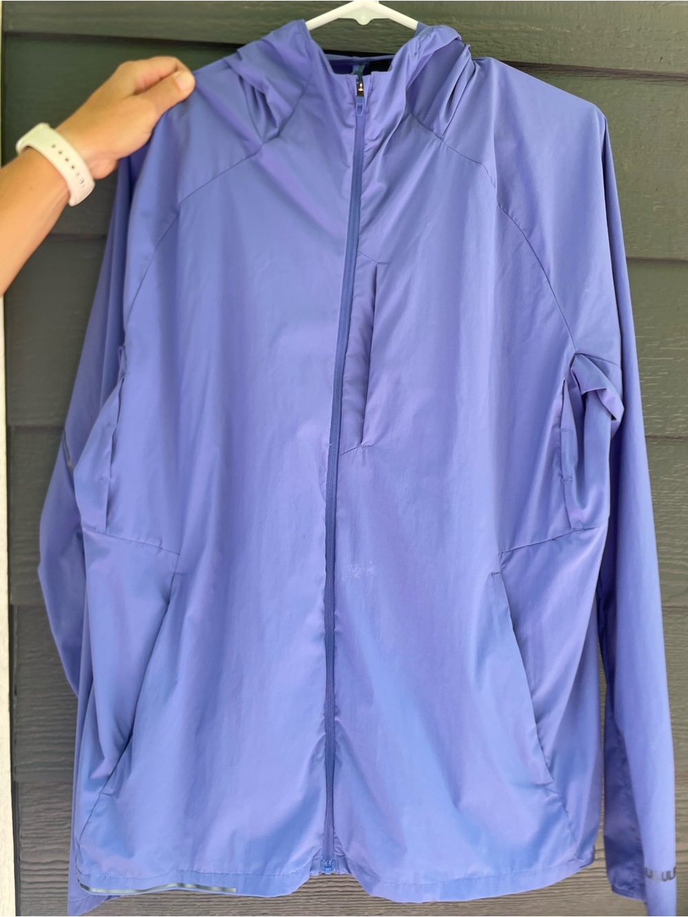 lululemon athletica Light Lavender Hooded Jacket